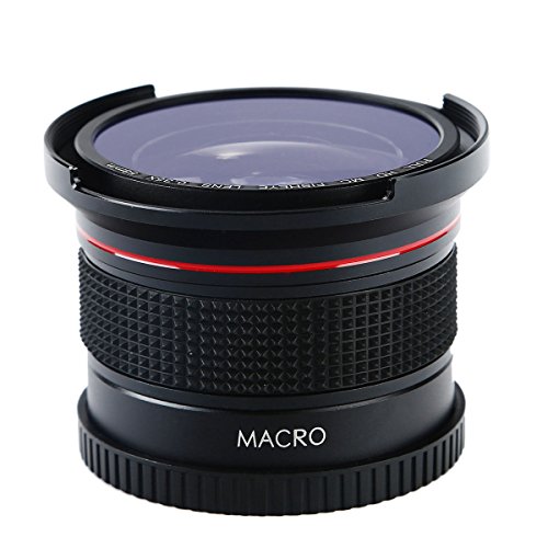Opteka .35x HD² Super Grand Angle Macro Objectif Hypergone Fisheye