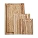 Farberware 3-Piece Wood Cutting Board Set with Drip Groove