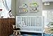 One Stylish White Baby Nursery Room Wall Shelf Sturdy Birch Wood 20 Inch