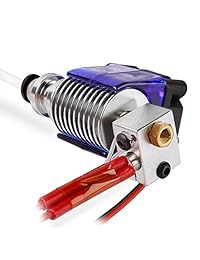 Kee Pang totalmente metálico j head V6 Hotend Kit con 5 piezas extrusora cabezal de impresión y boquilla garganta + Volcano calefacción + bloque 4 pcs volcán boquillas para impresoras 3d