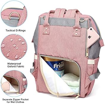 mooedcoe diaper bag