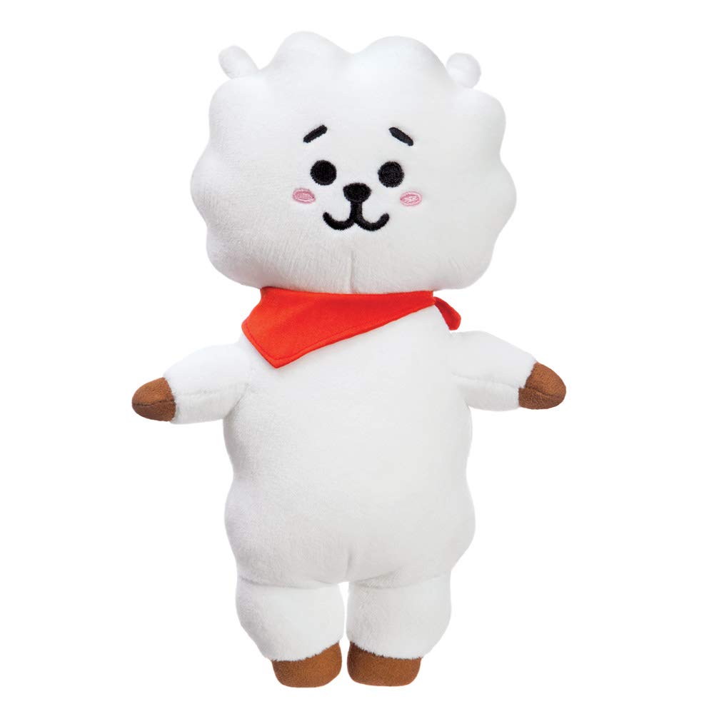 AURORA BT21 Official Merchandise, RJ Soft Toy, for ages 0+, Small, 61324, White, 8 x 16 x 25 Centimeters
