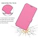 BLU Energy X LTE case, KuGi ® BLU Energy X LTE case - BW style High quality ultra-thin PU Leather Case for BLU Energy X LTE smartphone (Red)