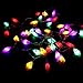 Halloween String Lights, YUNLIGHTS 14.7ft 40 LED Waterproof Ghost Light with 8 Modes, Battery Powered, Multicolor