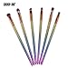 Make Up Brush Set,SMTSMT Super Soft 6Pcs Colorful Cosmetic Eyebrow Eyeshadow Brush