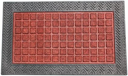 Door mat Red Polypropylene water hog SIZE 18" X 30"