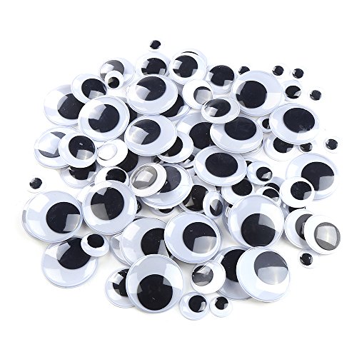 DECORA 600 Pieces Big Googly Eyes for Scrapbooking and Crafts Decorations