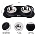 HarJue Dog Bowls Stainless Steel Dog Food Bowl Pet Bowl with No-Spill Non-Skid Mat for Dogs Cat Pets