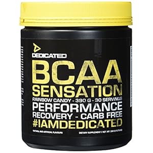 Dedicated Nutrition BCAA Sensation V.2 Supplement, 390 g, Rainbow Candy