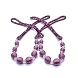 HanLingGG 2 Pieces Curtain Rope Tiebacks Stylish