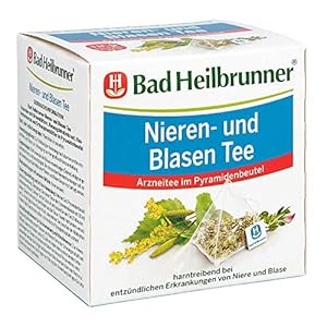 Bad Heilbrunner Nieren- & Blasen Tee – Arzneitee im Pyramidenbeutel – Birkenblätter – bei Anzeichen einer…