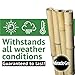 Bond SMG12068 Miracle-Gro Super Pole, 5ft x 1in Bamboo Stakes, 4 Pack, Natural