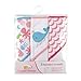 Luvable Friends Unisex Baby Cotton Terry Hooded Towels, Pink, One Size
