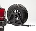 Body Armor 4x4 TC-5293 - Black - Steel Swing Arm Tire Carrier for TC-2961-2005-2013 Toyota Tacoma
