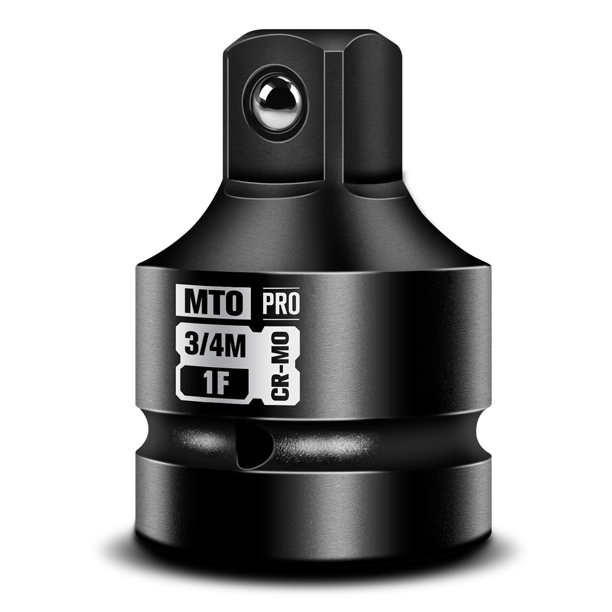 Photo 1 of 1" Female to 3/4" Male Impact Socket Adapter, 1-Inch Impact Socket Reducer for High Torque Applications, Heavy-Duty Chrome Molybdenum Alloy Steel