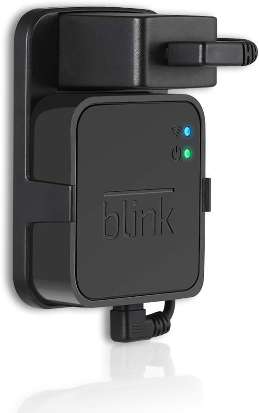 Mrount Outlet Wall Mount for Blink Sync Module, Simple Mounting Bracket Holder for Blink XT Blink XT2 Outdoor and Indoor Security Camera WiFi Hub, No Messy Wires or Screws (1 Pack, Black)