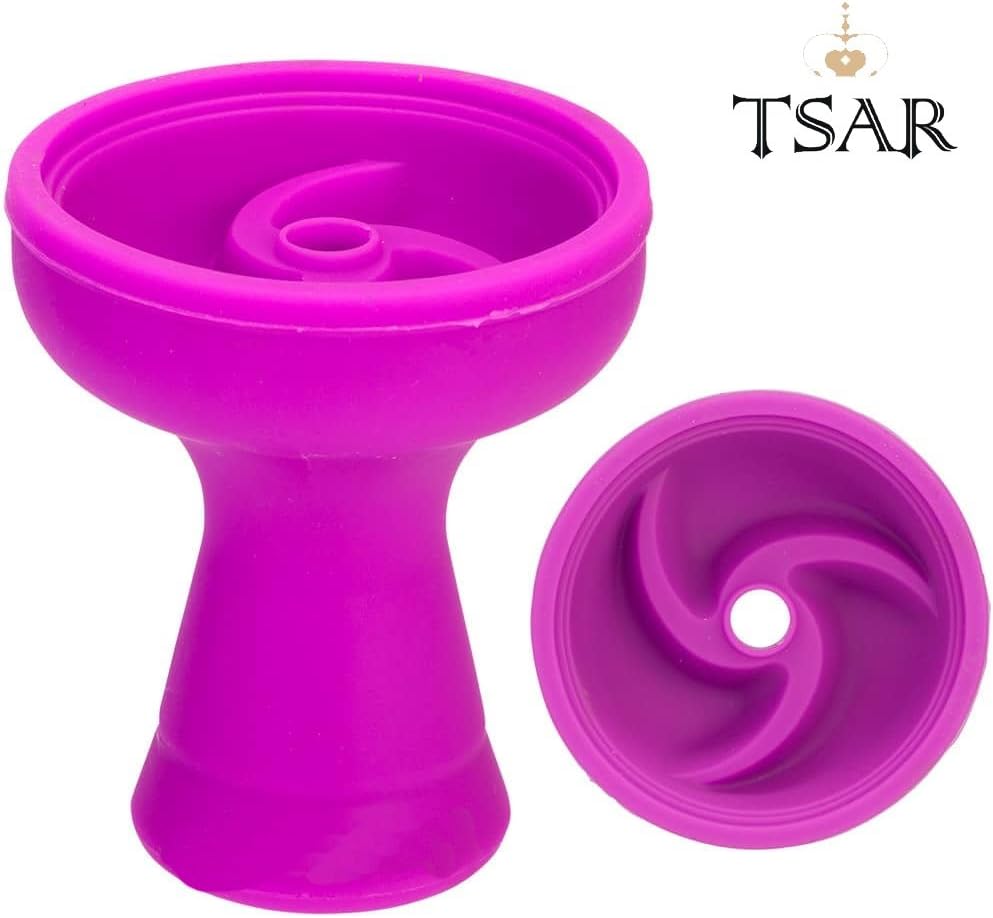 Tsar Home clip' S Special Phunnel Czar Kaloud Hookah shisha Hookah Pipe – Unbreakable Silicone – Purple