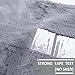 Home Brilliant Euro Pillow Sham 26x26 Pillow Cover Plush Fuzzy Faux Fur, 26 x 26 inches, 66x66cm, Grey
