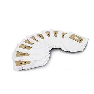 GV 8 Quart backpack vacuum cleaner bags 10 pack