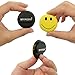 Spy Cam with Mini Smiley Smile Face Button Pins with Camera Spy Camera