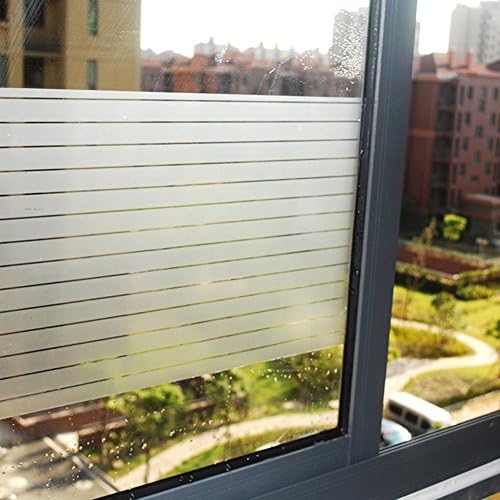 Yencita Fosted Privacy Window Film Static Cling (No Glue),17.5X78.7 Inches