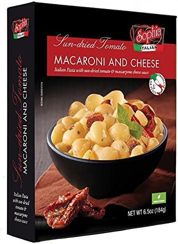Sophia Italian Macaroni and Cheese Pack of 3 (Sun-Dried Tomato, Pesto, Truffle)