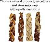 Britten and James 20 Thick Braided Beef Headskin Sticks (350g) for Dogs view 5