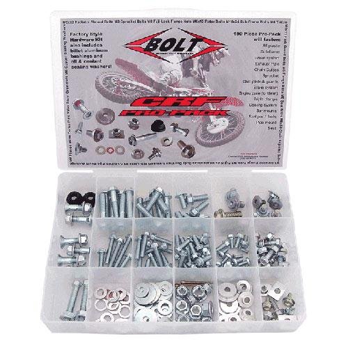 Bolt Motorcycle HardwareInc Pro Pack for Honda CR/CRF