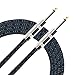 Donner Guitar Cable 20 ft Premium Electric Instrument Bass Cable AMP Cord 1/4 Straight Black Blue
