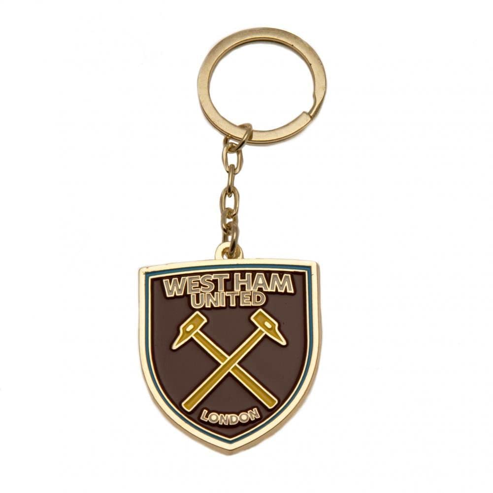 West Ham United F.C. Keyring Official Merchandise
