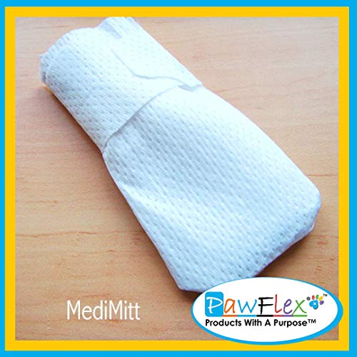 PawFlex Medimitt Paw Bandages for Dogs, Cats and Pets Medical Booties