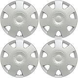 Cover Trend (Set of 4), Universal Aftermarket Hub Caps, VW Volkswagen Replica, 16