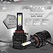 Stark Phantom Series 72W Headlight Conversion Kit - 8000LM - 6000K Crystal White - Bulb Size: 9012 (True 9012)