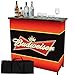Budweiser Two Shelf Portable Bar with Case
