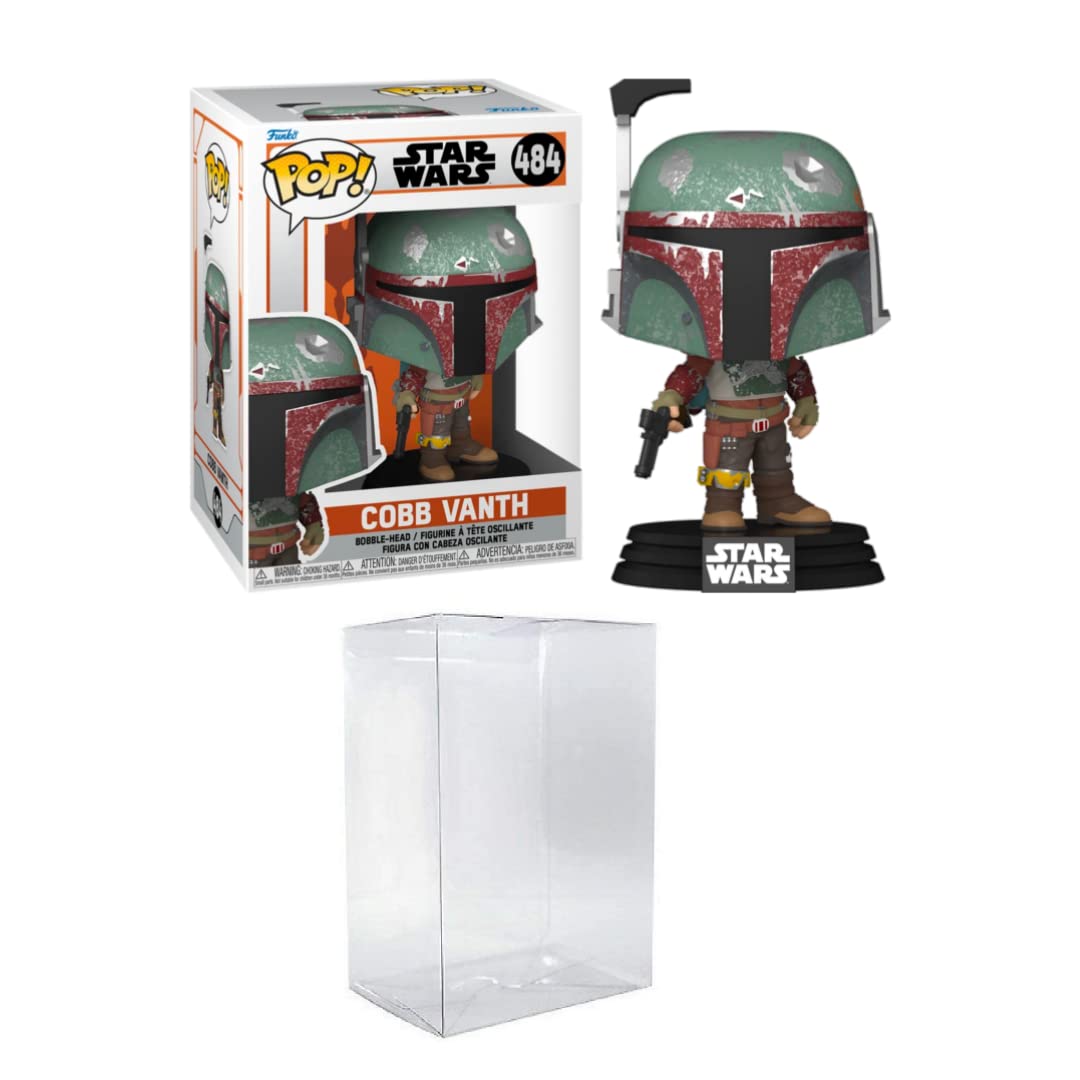 Funko Pop! Star Wars: Mandalorian - Cobb Vanth Bundled with EcoTEK Pop Protector