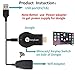 Acsurpo Wireless WiFi Display Dongle, Wireless HDMI Dongle, 1080P Screen Mirror dongle, Streaming Media Player Airplay Dongle Digital AV to HDMI Connector for iOS/Android/Windows/Projector/TV/MAC OSX
