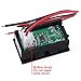 DROK® 0.36'' High Accuracy DC 0-3.0000A Ammeter Current Ampere Panel Meter Gauge Current Monitor Amperage Tester Red LED Digital Display with Built-in Shunt