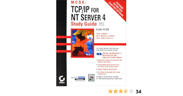 Mcse Tcp Ip For Nt Server 4 Study Guide Exam 70 059 With Cd Roms Lammle Monica Chellis James 9780782127256 Amazon Com Books