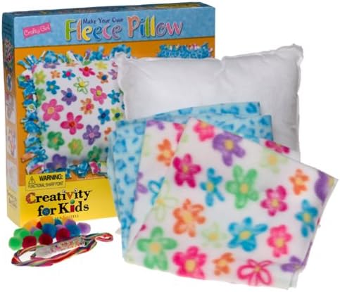 Amazon Com Creativity For Kids Crafty Girl Make Your Own Fleece