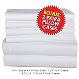 Microfiber Bed Sheet Set, 6 PIECE, SLEEP BETTER THAN EVER, Premium COOL Ultra Soft Luxury 15