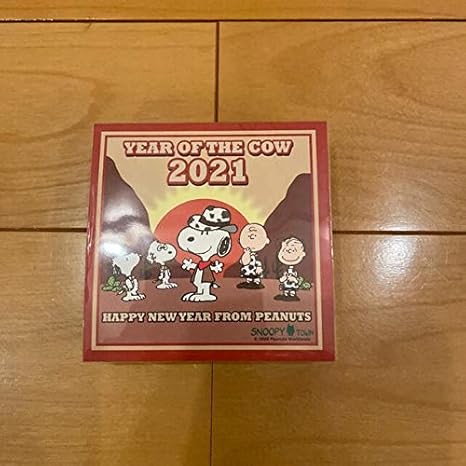 Amazon スヌーピータウン限定 干支 丑年 ブロックメモ アニメ 萌えグッズ 通販