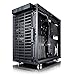 Fractal Design Nano S Window - Mini Tower Computer Case - ITX - Optimized for High Airflow and Silent Computing with ModuVent Technology -2x Fractal Design Dynamic X2 GP-14 Fans included -Black Window