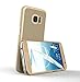 Galaxy S7 case,Alaxy Cover Ultra Slim [Exact Fit] Super Lightweight No Bulkiness for Samsung Galaxy S7(Gold)