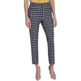 Tommy Hilfiger Womens Slim Fit Pinstripe Print Trousers