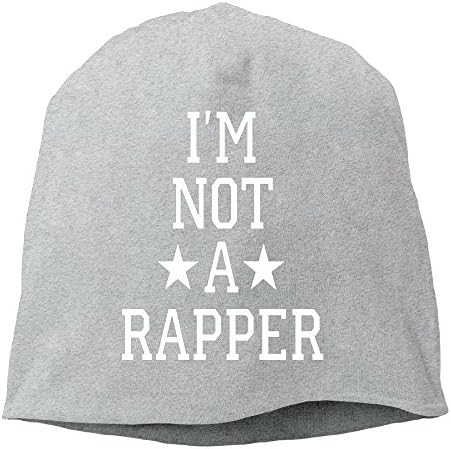 Unisex Im Not A Rapper Cool Edging Knitted Hat Beanies Caps