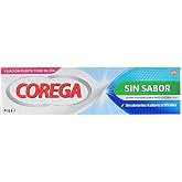 Corega Denture Fixing Cream, Strong Fixing, Unflavored, Zinc Free, 40g