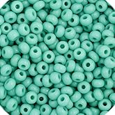 Preciosa Czech Glass Seed Beads 11/0 Opaque Turquoise (2.1mm Diameter) - 250g Bulk Bag by Preciosa