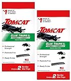 Tomcat Rat Glue Trap W/Eugenol (2 Pack)