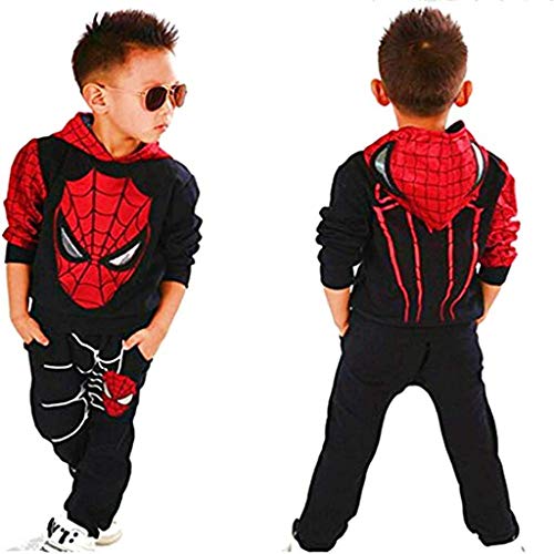 Photo 1 of 2Piece Toddler Kids Baby Boys Spiderman Outfits Set