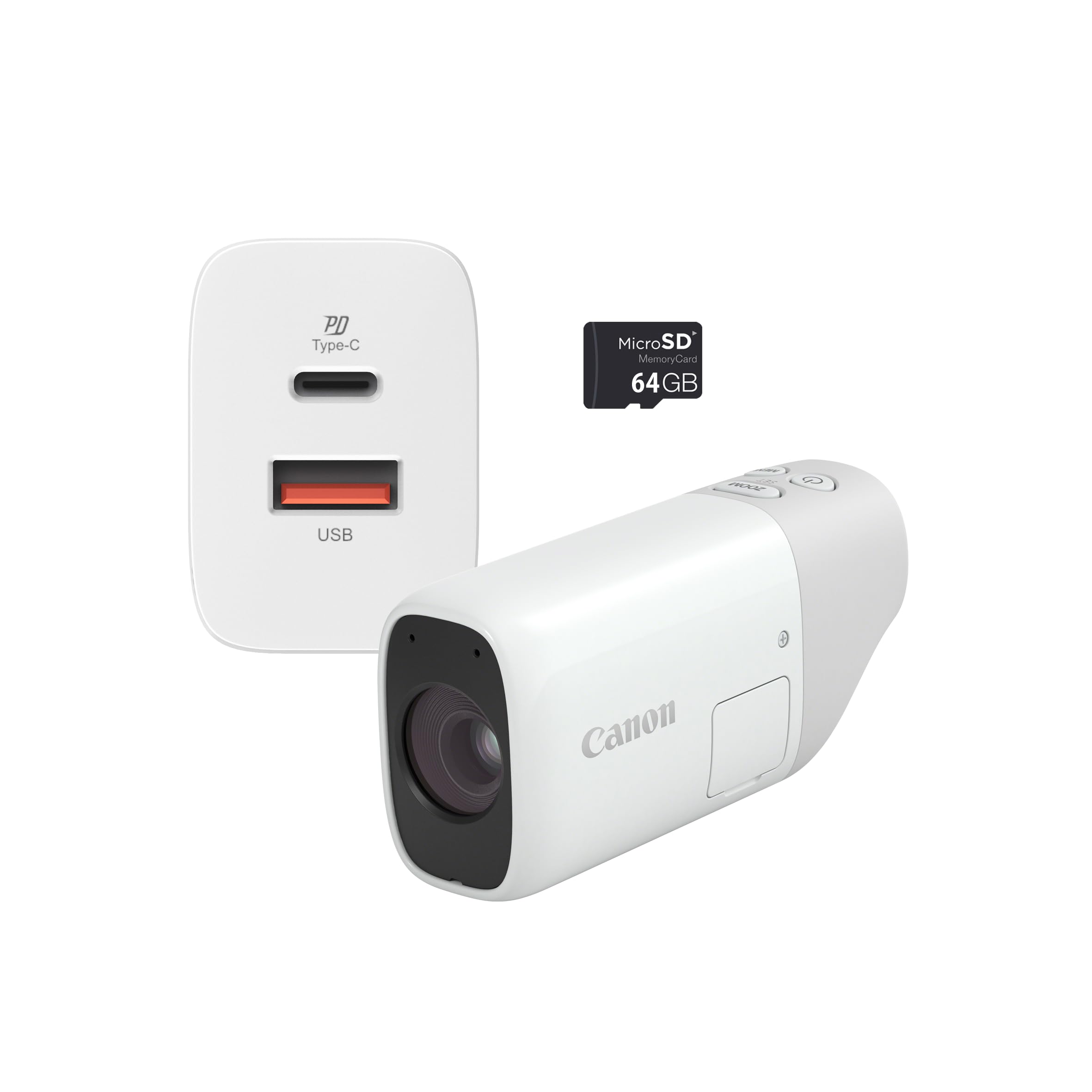 Canon PowerShot ZOOM Pocket-Sized Digital Monocular - Get Close, Then Closer with 3-Step Zoom, Lightweight Design, 12MP Stills, HD Video, USB-C Camera, Outdoor - Wi-fi & Bluetooth Connectivity